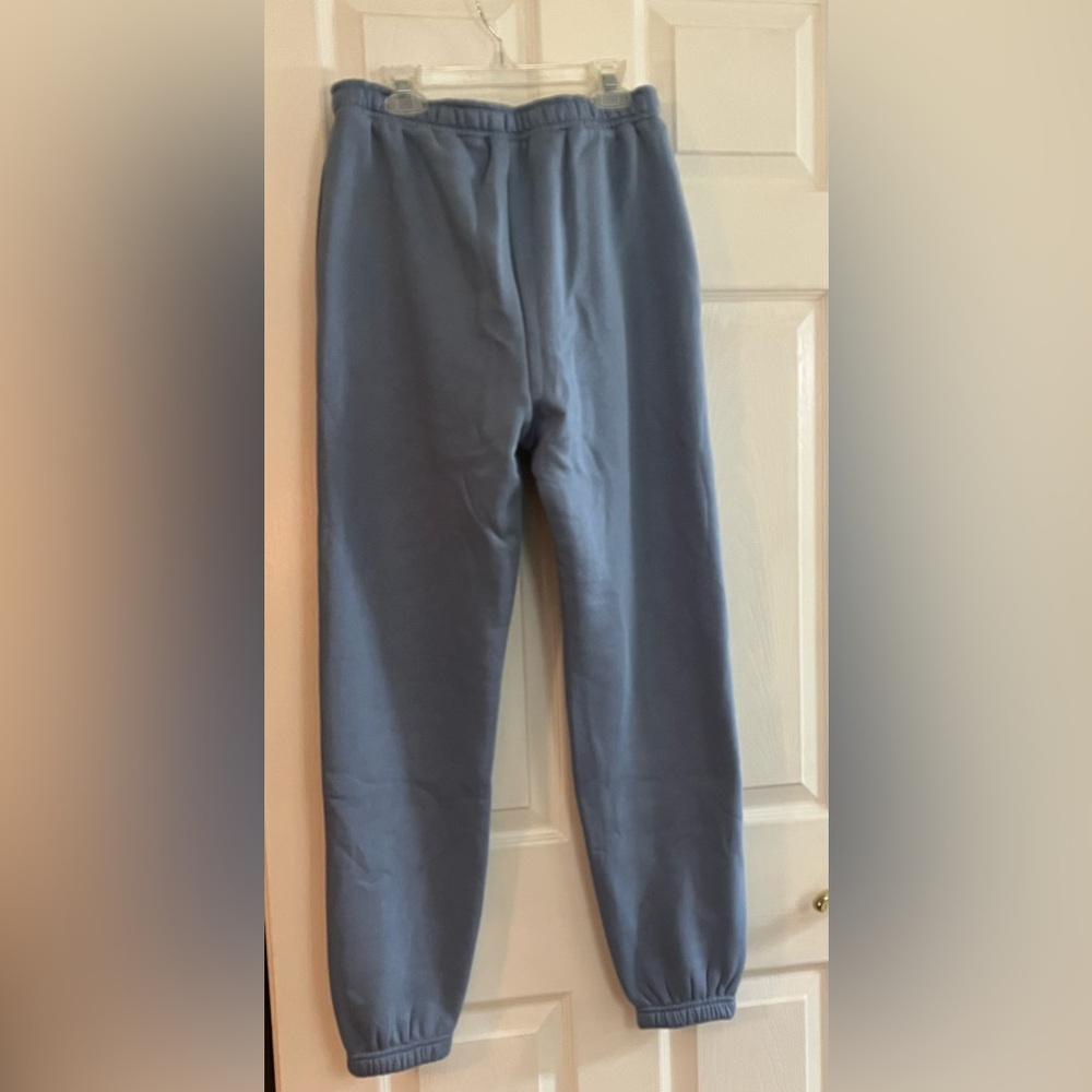 IVL/Women's NWT French Terry Fleece Dusty Blue Joggers Size S - Picture 2 of 7